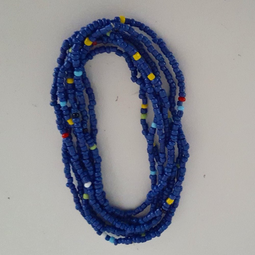 Stretch Bracelets 7 Individual Mini Glass Seed Bead Bracelets(shown together)